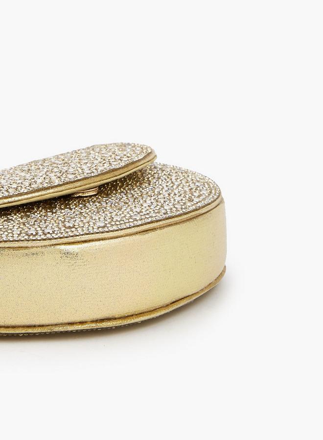 Flora Bella By Shoexpress Crystal Design Bag With Detachable Shoulder Strap Ramadan Collection - Image 5